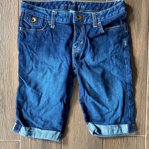 Banana Republic Dark Blue Denim Shorts